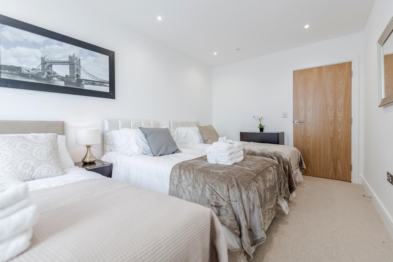 Luxury Stratford Apartment Londra Dış mekan fotoğraf