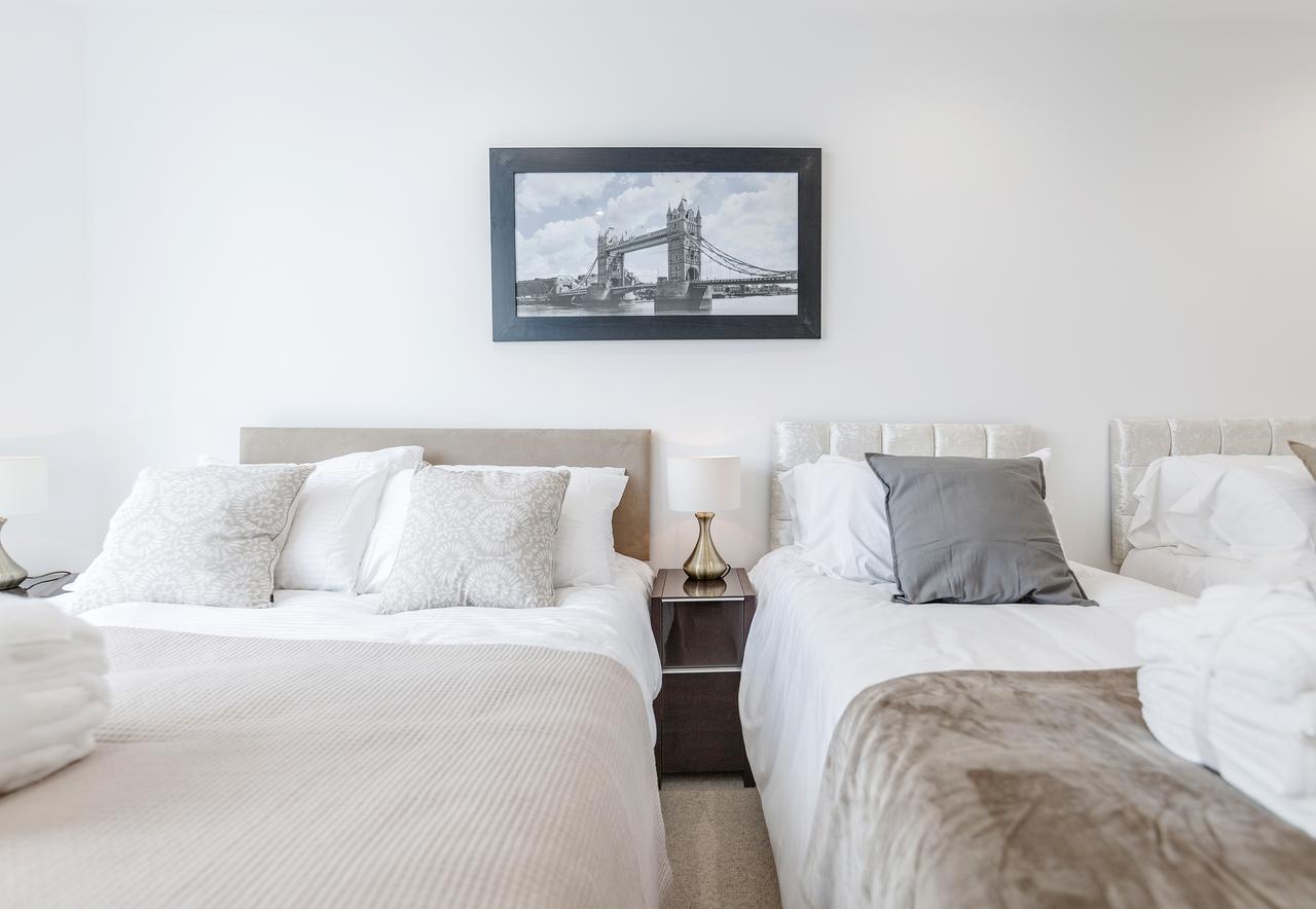 Luxury Stratford Apartment Londra Dış mekan fotoğraf