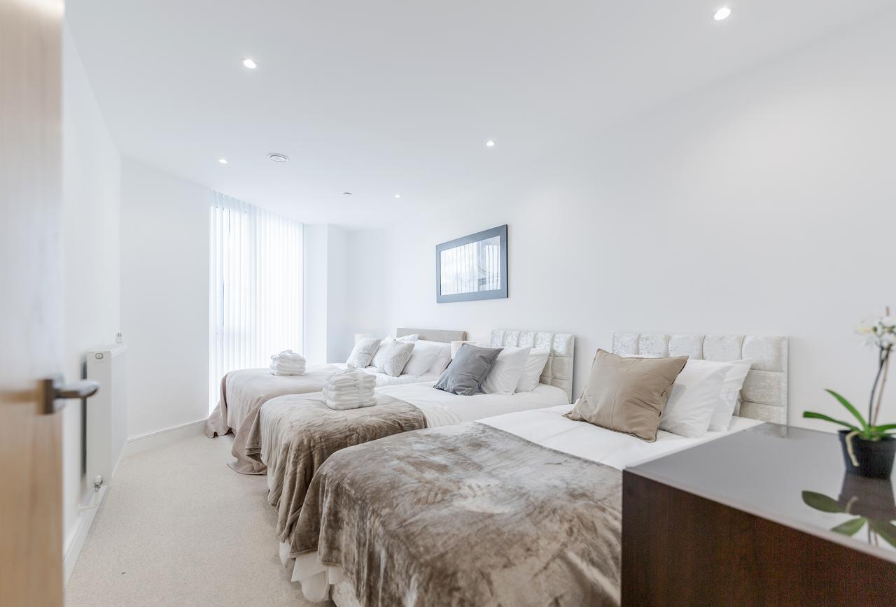 Luxury Stratford Apartment Londra Dış mekan fotoğraf