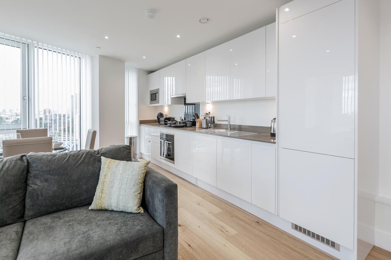 Luxury Stratford Apartment Londra Dış mekan fotoğraf