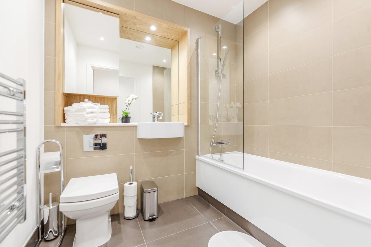 Luxury Stratford Apartment Londra Dış mekan fotoğraf