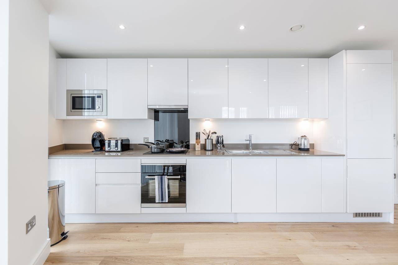 Luxury Stratford Apartment Londra Dış mekan fotoğraf