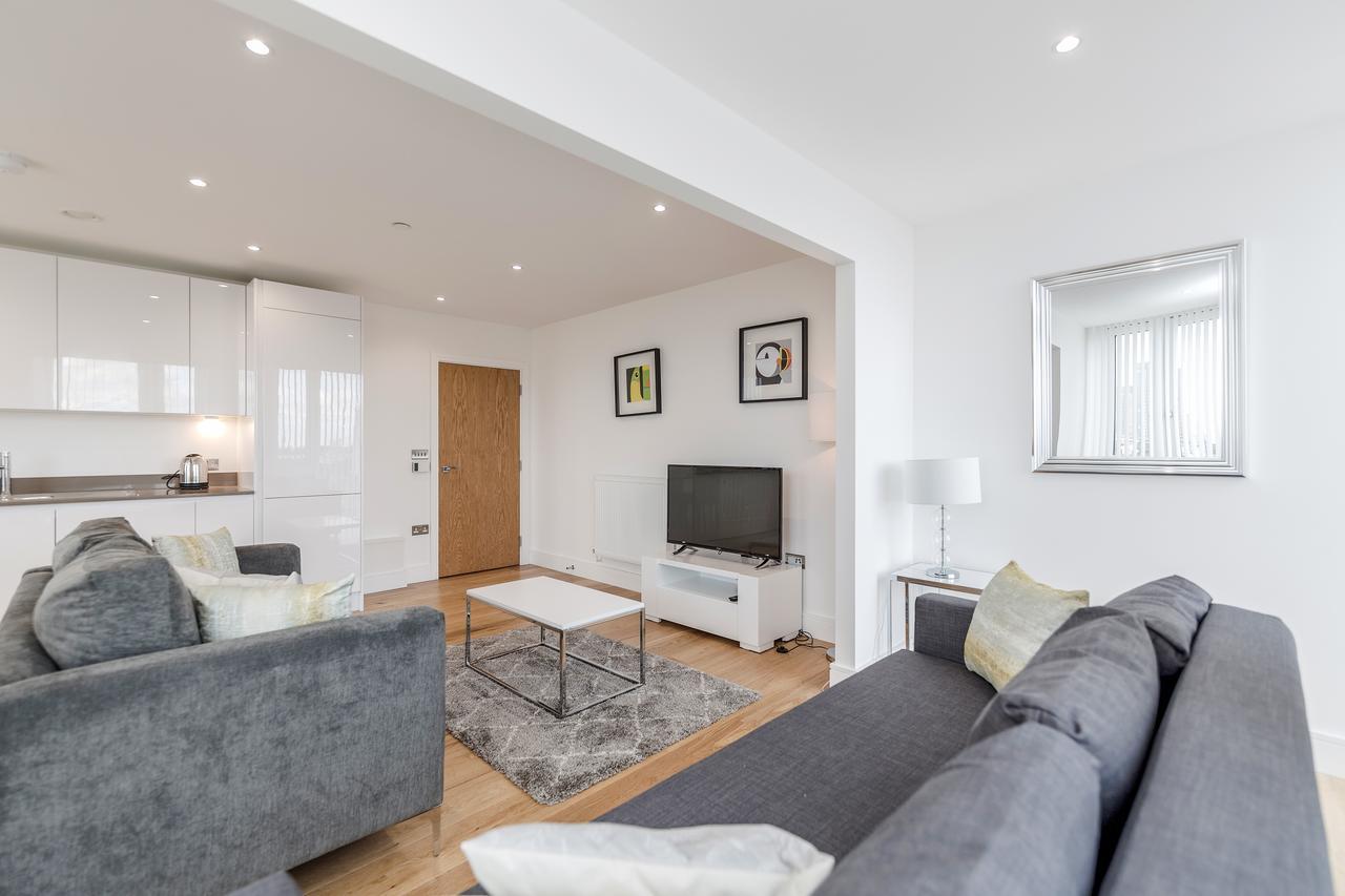 Luxury Stratford Apartment Londra Dış mekan fotoğraf